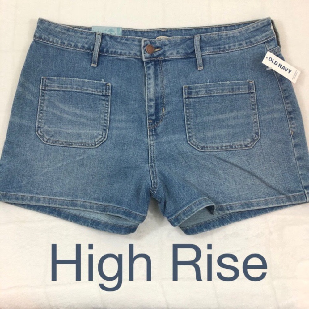 NWT Old Navy High Rise Jean Shorts